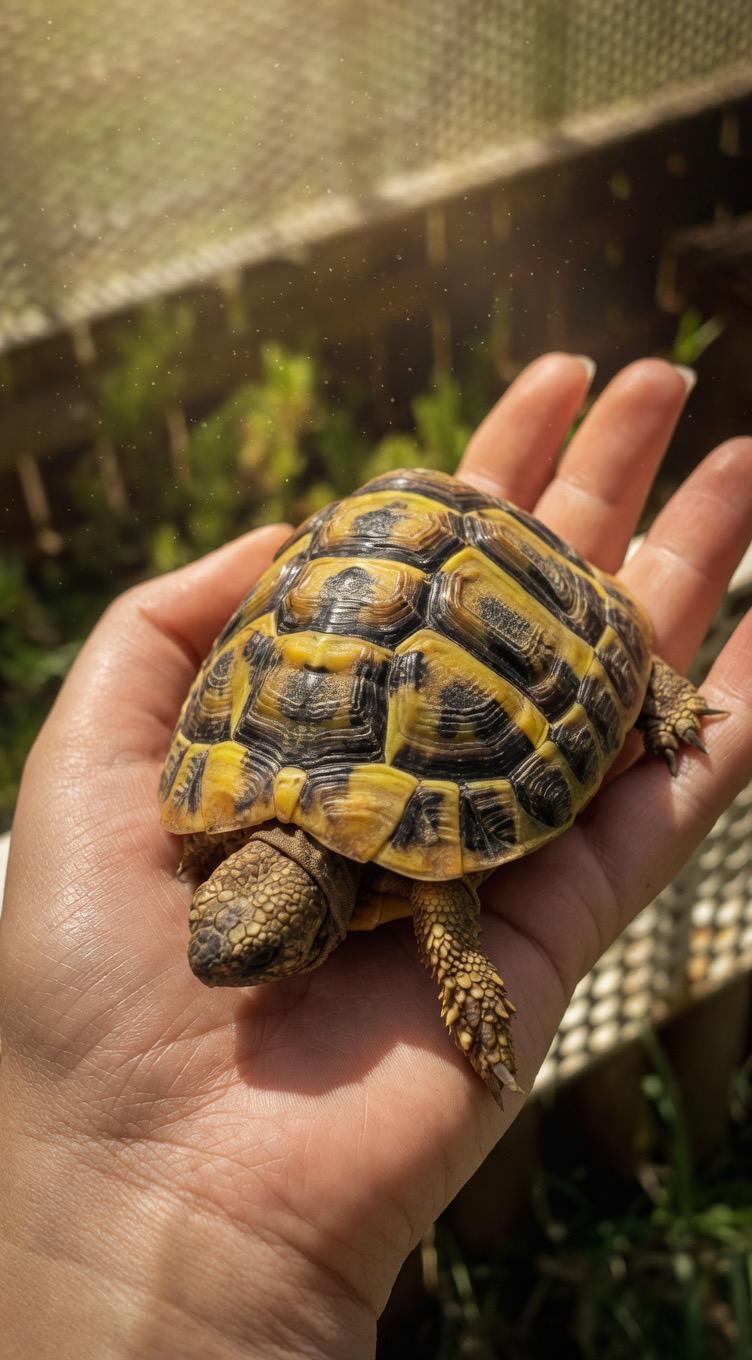 Hermann Tortoise – Testudo Hermanni hermann's tortoise